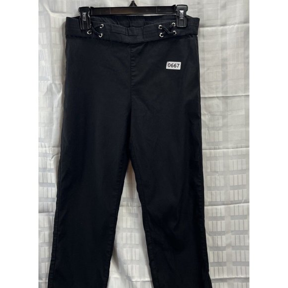 RAFAELLA Women Comfort Stretch Capri Pants Color Black Size 10 - Picture 8 of 10